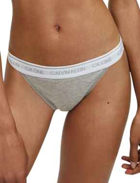 Calvin Klein CK One Cotton Brazilian Brief in Grey Heather