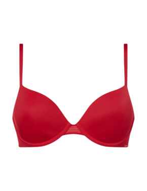 Calvin Klein Perfectly Fit Flex T-Shirt Bra Red Gala 