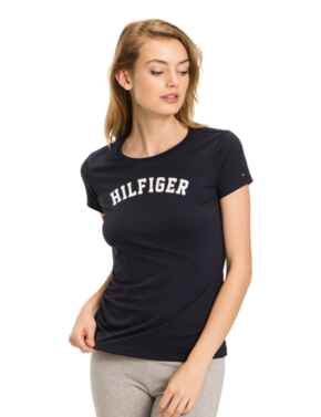 Tommy Hilfiger Iconic Logo T-Shirt in Navy Blazer