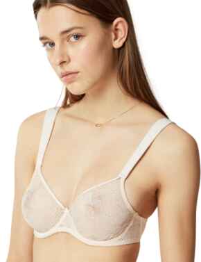 Maison Lejaby June Moulded Underwired Bra in Milky Pink