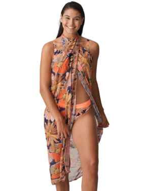 Prima Donna Swim Melanesia Swimwear Pareo Coral Flower 