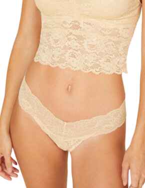 Cosabella Never Say Never Low Rise Thong in Blush