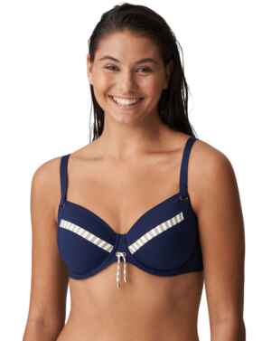 Prima Donna Swim Ocean Mood Bikini Top Full Cup Water Blue