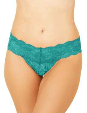 Cosabella Never Say Never Low Rise Thong in Light Jade