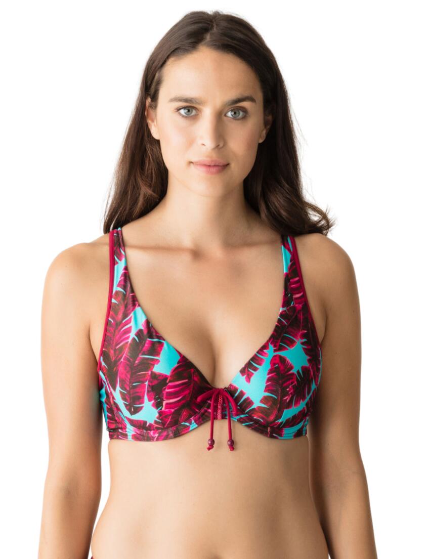 4005719 Prima Donna Swimwear Palm Springs Padded Triangle Bikini Top - 4005719 Pink Flavor