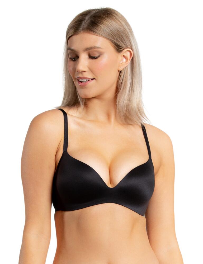Royal Lounge Intimates Royal Delite Non-Wired Padded Bra in Black