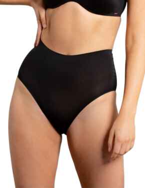 Royal Lounge Intimates Royal Fit Seamless High-Waist Brief in Black