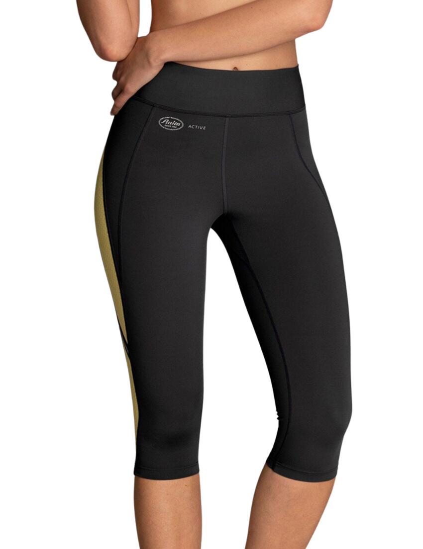 Anita Active Sports Tights Yellow/Anthracite 