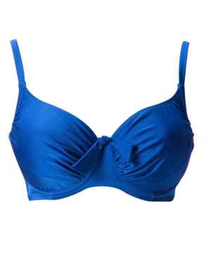 Pour Moi Azure Non Padded Bikini Top Deep Blue