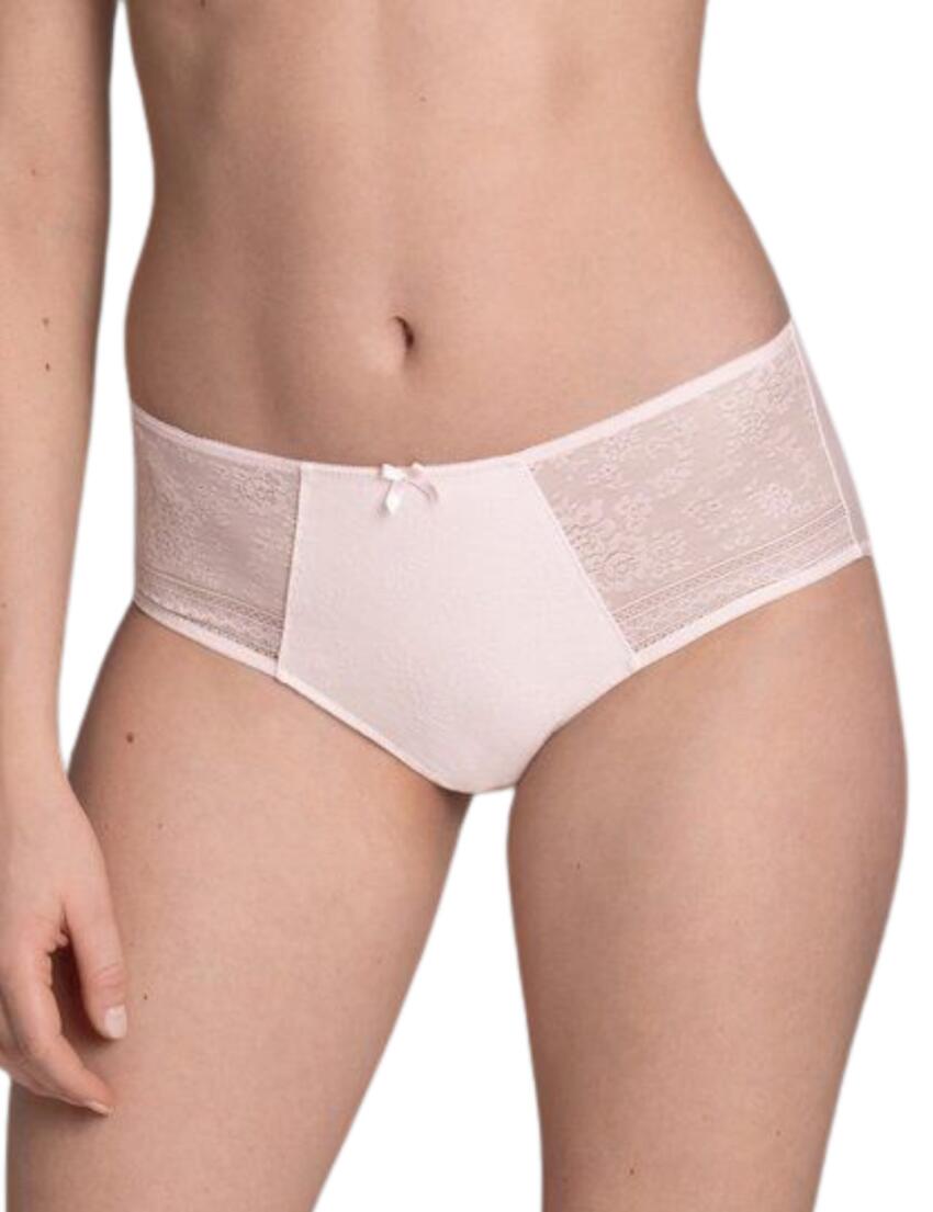 Rosa Faia Fleur High Waist Briefs Blush Pink 