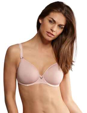 Rosa Faia Selma Spacer Cups Underwired Bra Rosewood 