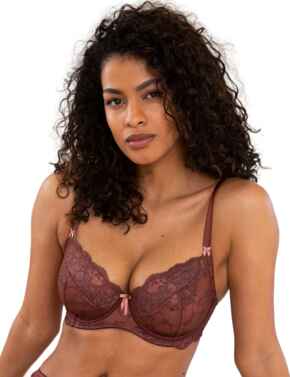 Pour Moi Amour Underwired Non-Padded bra Truffle