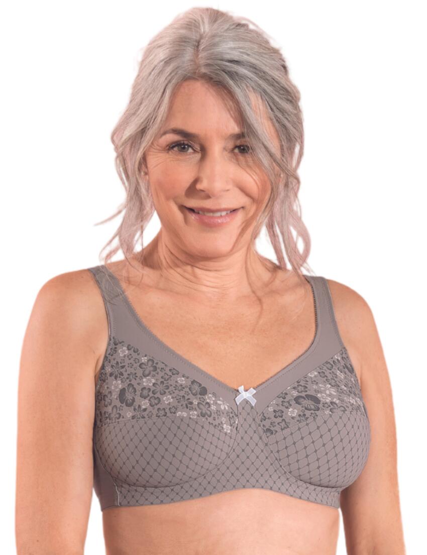 Anita Care Venecia Post Mastectomy Bra Bilateral Dusty Grey