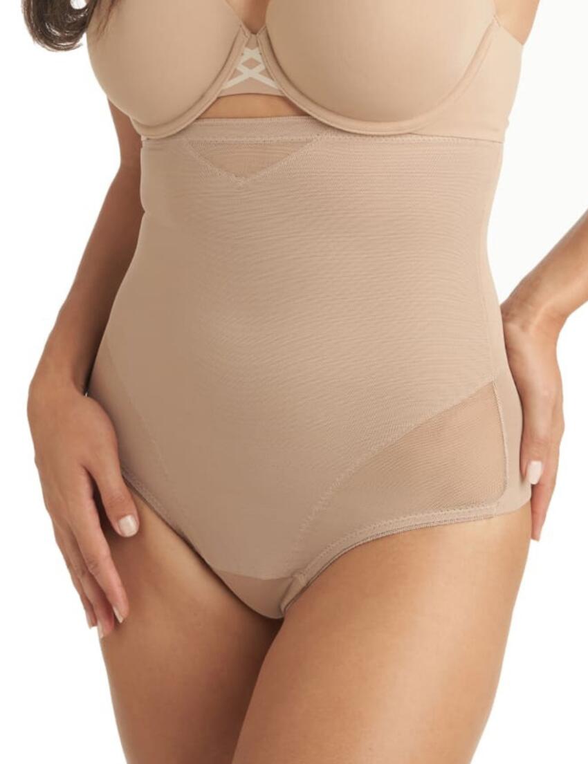Miraclesuit Women's Extra Firm Tummy-Control Sheer Trim High Waist