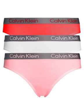 Calvin Klein Radiant Cotton Briefs 3 Pack Strawberry Field/White/Aloha Pink