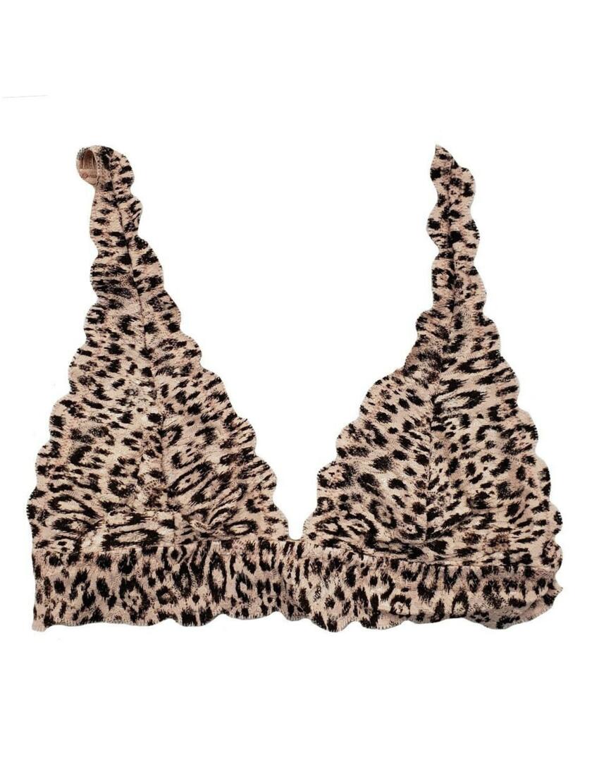 NEVEP1321 Cosabella Never Say Never Printed Bralette Bra Mandorla