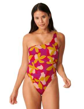 Sloggi Shore Flower Horn Swimsuit Pink/Dark Combination