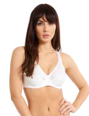 Lingadore Basic Collection Wire Bra With Cotton White
