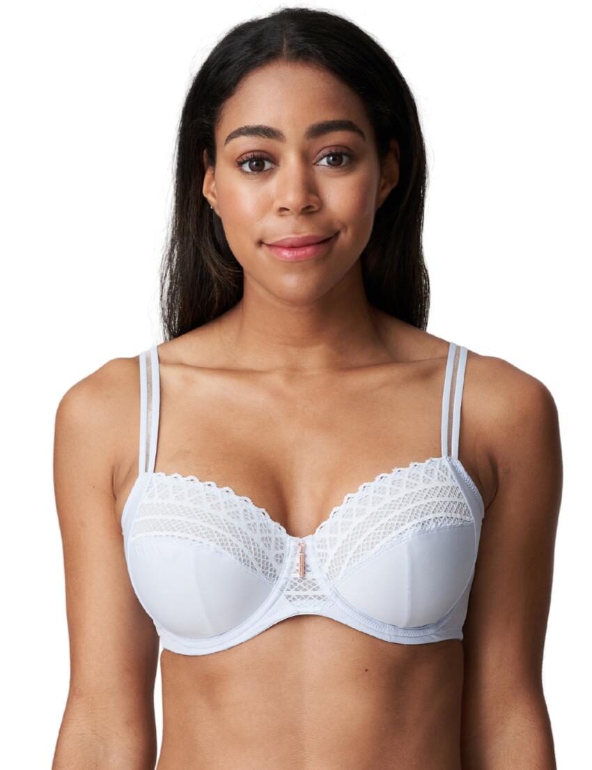 0141930 Prima Donna Twist East End Full Cup Wire Bra - 0141930 Heather Blue