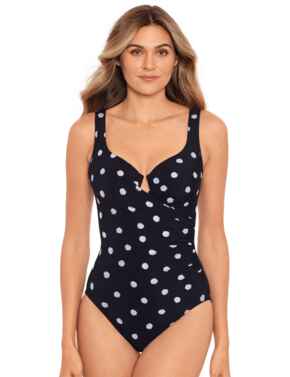Miraclesuit Pizzelles Padded Swimsuit Black