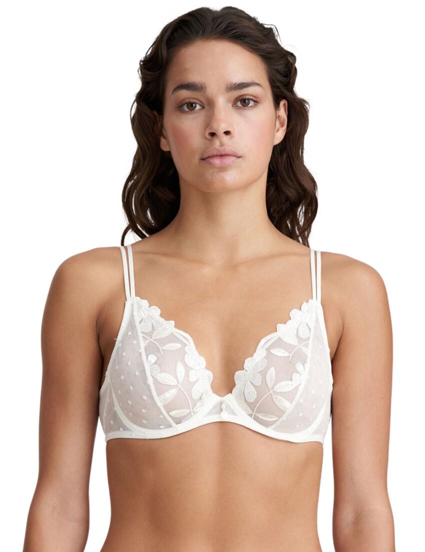 0102590 Marie Jo Agnes Deep Plunge Wired Bra - 0102590 Natural
