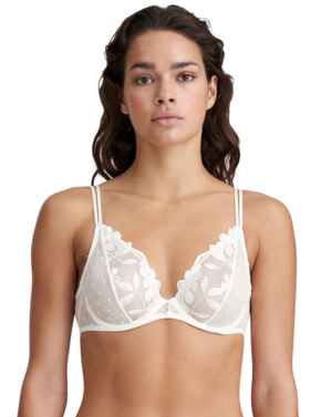 Marie Jo Agnes Deep Plunge Wired Bra Natural 