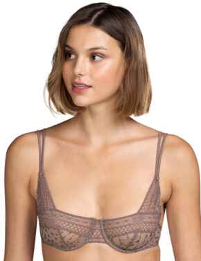 Andres Sarda Vaughan Full Cup Underwired Bra Caribe Taupe 