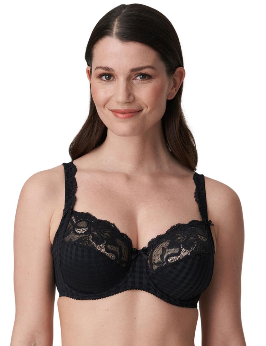 Prima Donna Madison Horizontal Seam Balcony Bra Black