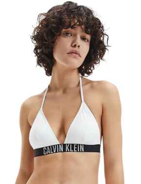 Calvin Klein Intense Power Triangle Bikini Top PVH Classic White