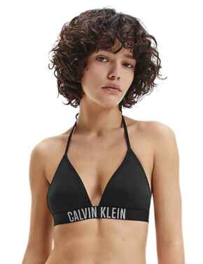 Calvin Klein Intense Power Triangle Bikini Top PVH Black