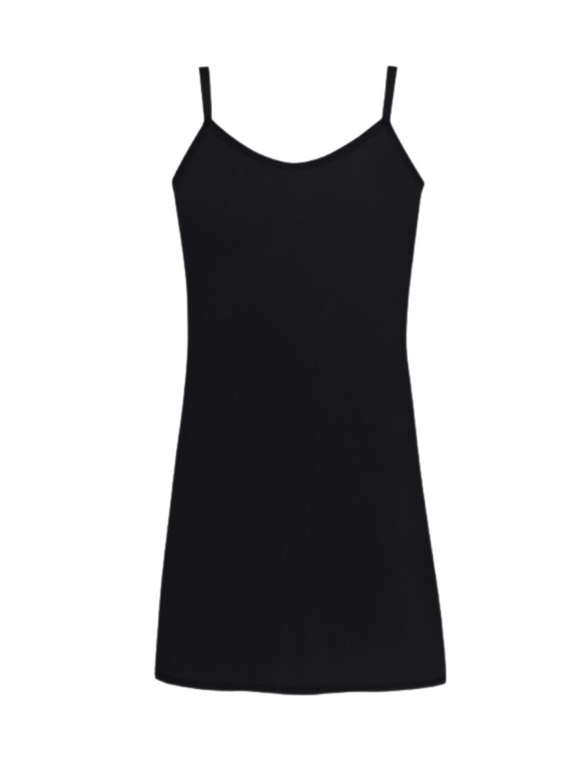 Simone Perele Neon Slip Dress Black
