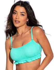Pour Moi Free Spirit Strapless Underwired Top Mint 