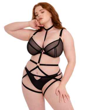 Scantilly by Curvy Kate Rules of Distraction Harness Black