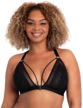 Get Up And Chill Bralette Black – Playful Promises