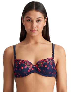 Boux Avenue Embroidery Balconette Bra 36C With Matching Thong size 12 |  Sade Cosmetics