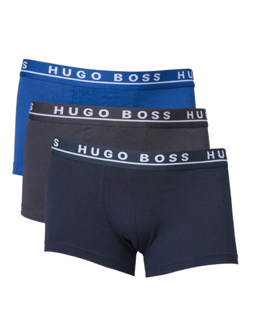 Hugo Boss Boxers 3 Pack Open Blue