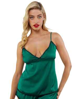 Playful Promises X KMD Diana Camisole Green