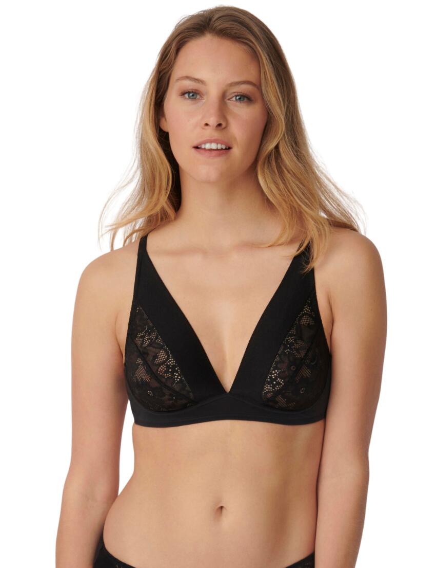 Triumph Vivid Spotlight Non-Wired Bralette Black
