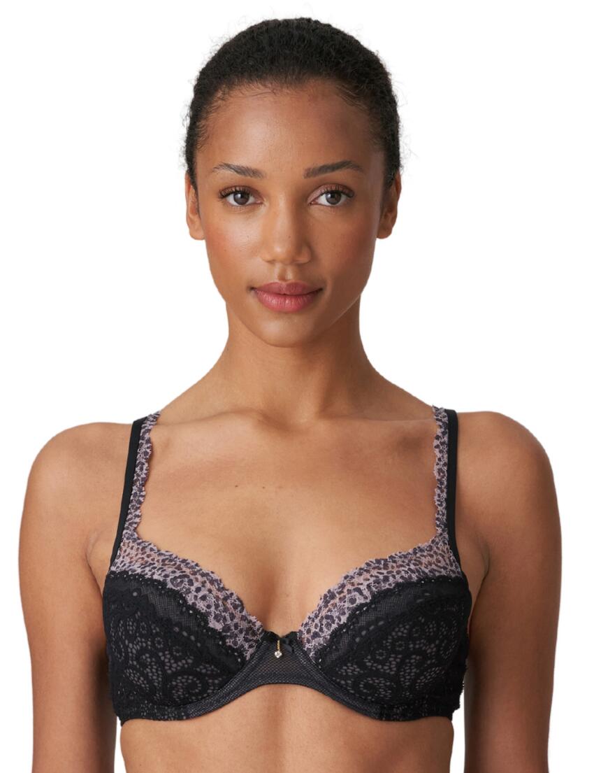 Marie Jo Coely Push-up Removable Pads Bra in Smokey