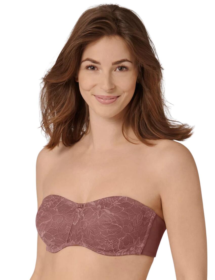 Triumph Amourette Charm Padded Bra 10207953 Underwired Lace Bras Rose Brown