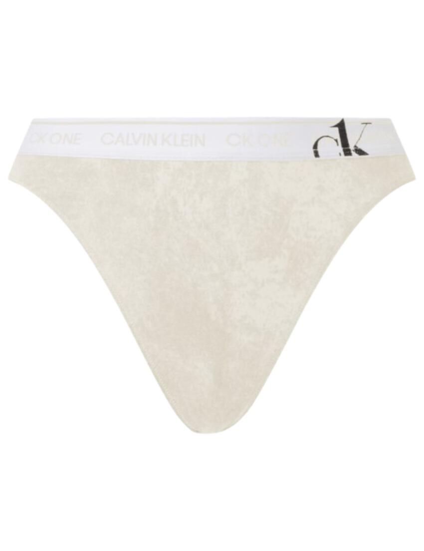 Calvin Klein CK One High Leg Tanga Brief Faded Crescent Moon