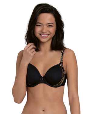 Rosa Faia Colette Underwired Bra with Spacer Cups Black 