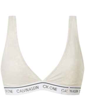 Calvin Klein CK One Unlined Triangle Bra Faded Crescent Moon