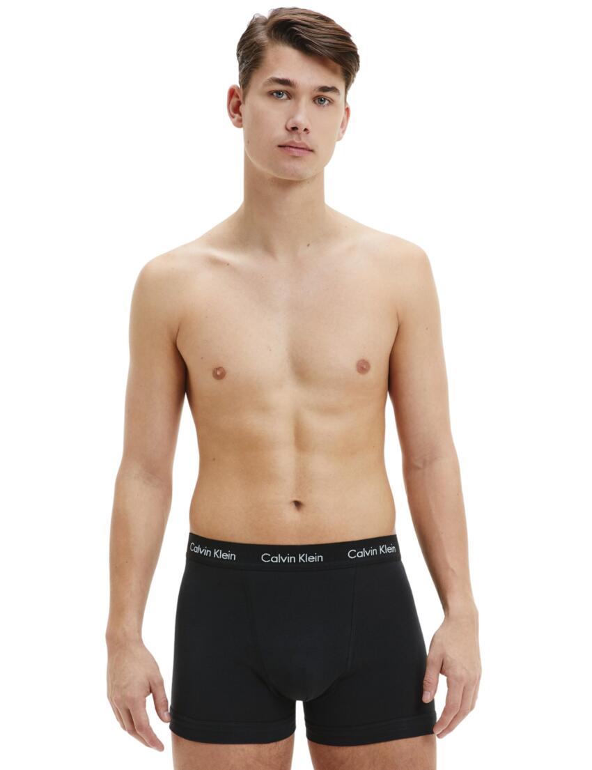 0000U2662G Calvin Klein Mens Cotton Stretch Trunk Three Pack ...