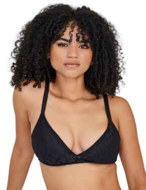 Pour Moi Reflection Non Wired Push Up Bra - Black