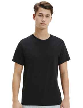 Calvin Klein Mens Cotton Classics Crew Neck T-Shirt 3 Pack Black