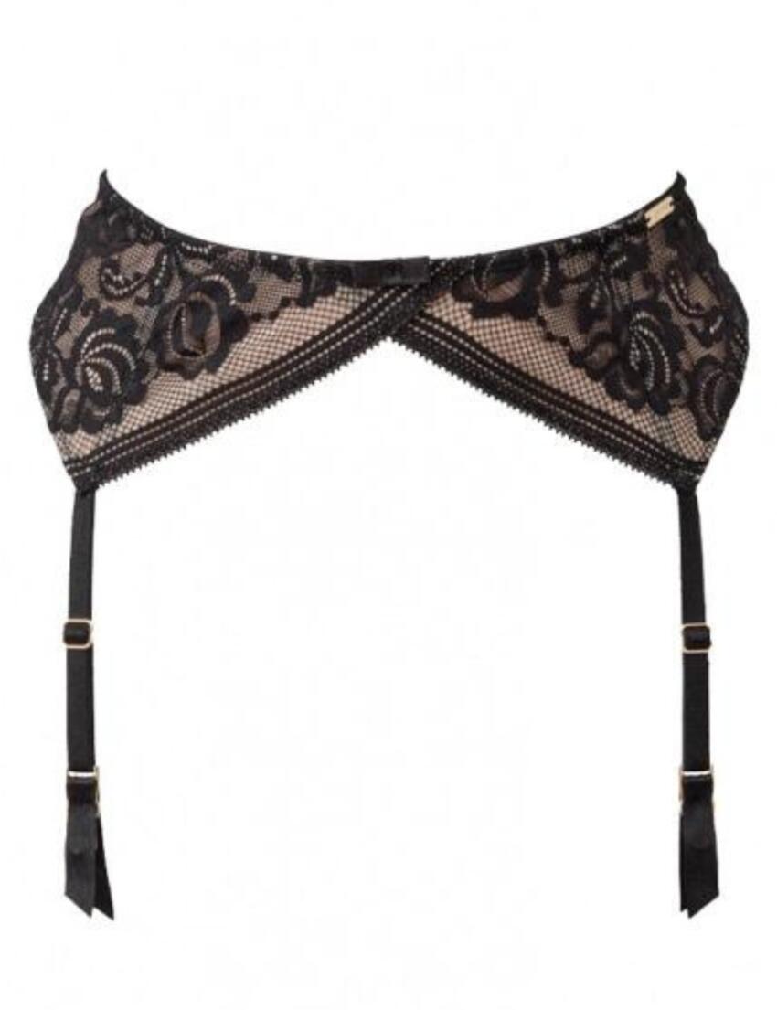 Gossard Encore Suspender  Black/Beige