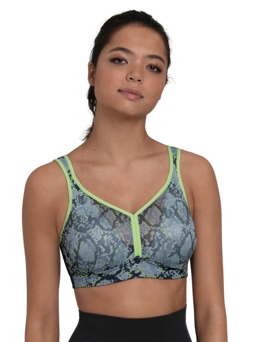 5544 Anita Air Control Sports Bra With Padded Cups - 5544 Viper Grey