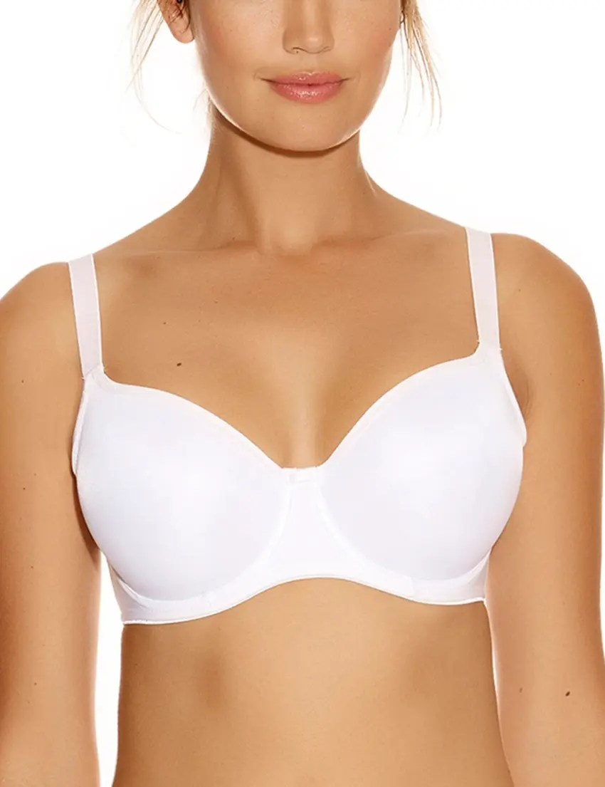 fantasie smoothing women's seamless balcony bra, 32e, nude 