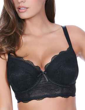 Camille Super Boost Padded Push Up Bright Blue Underwire Bra
